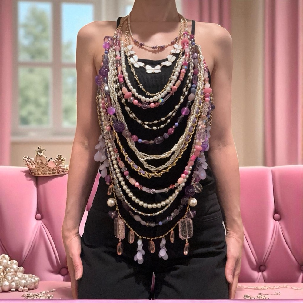 Fairycore Butterfly Beaded Jewelry Top, Handmade One of a Kind Body Chain Tops